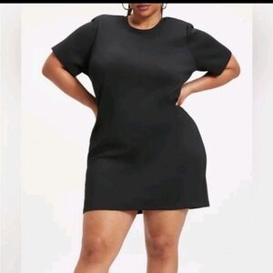 Good American Scuba T-shirt dress Size 6 / 3x